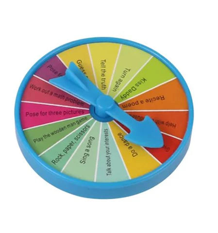 Magnetic Family Game - Magnetic Balls + Challenge Wheel