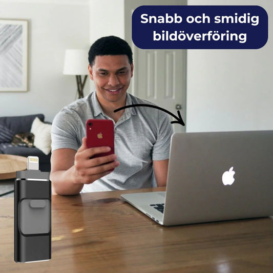 4-in-1 USB Memory - Lightning-fast image transfer