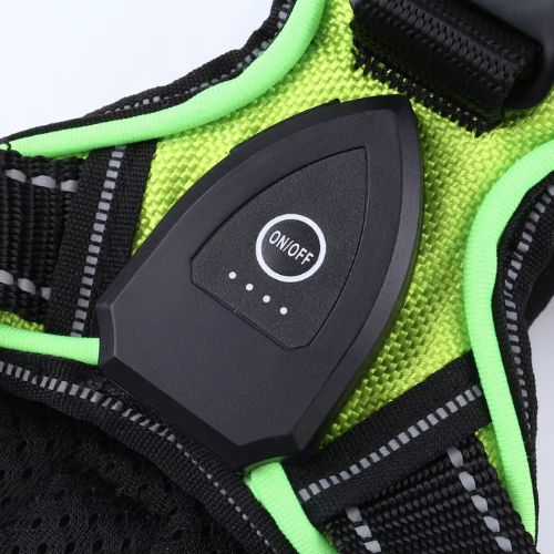 Luminous Dog Harness - for maximum safety