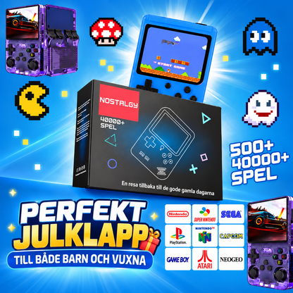 RetroGamer series - Retro game console with 500 - 40,000 built-in games & TV support