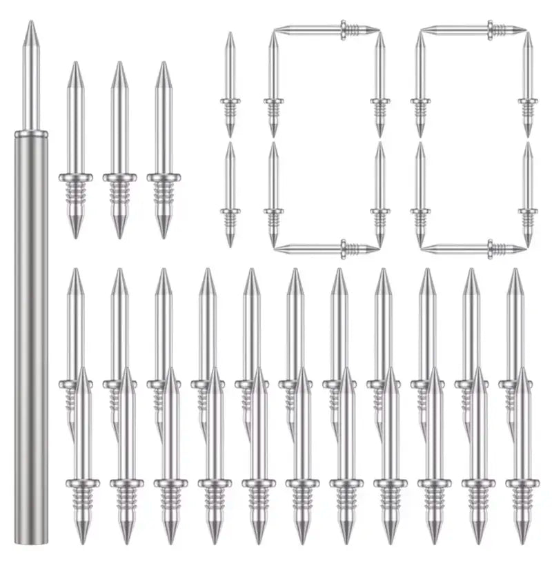 Double Pointed Nail 2-in-1 – Fast and Tool-Free Fastening Solution for Wood, Panel and Furniture Construction