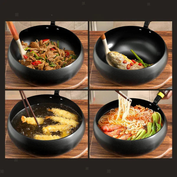 Cast iron pan – new generation hand-forged iron pan