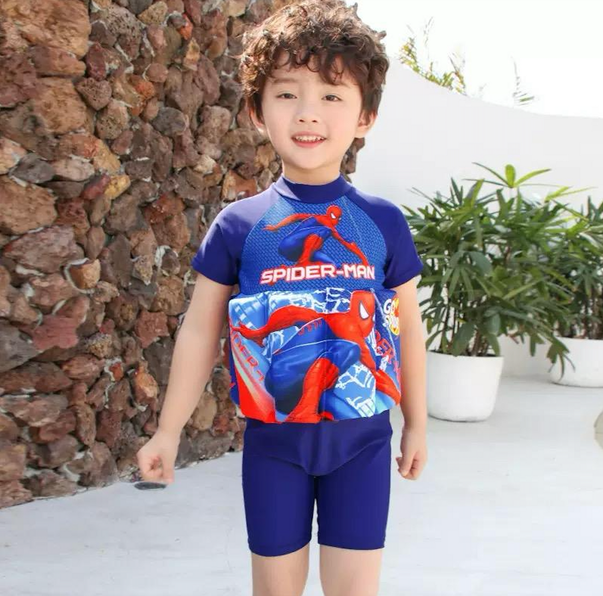 3-in-1 floating swimsuit with UV protection SPF 50+