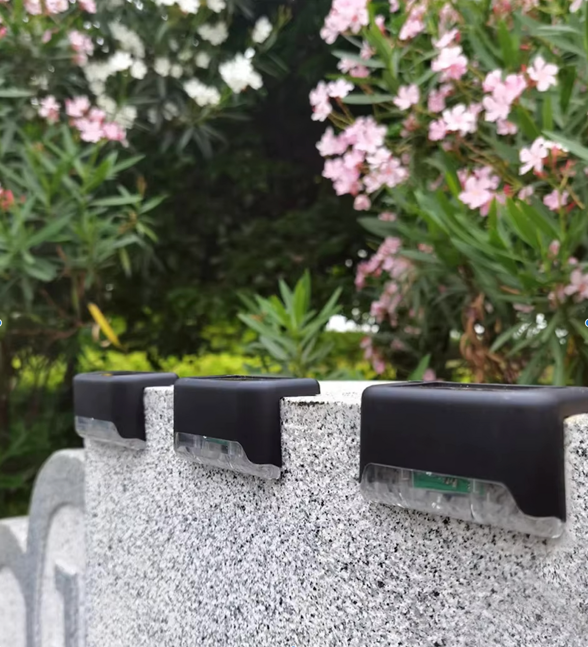 Solar powered LED lamp