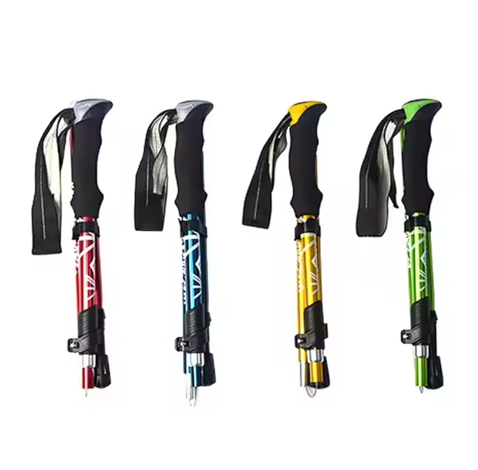 Collapsible walking sticks