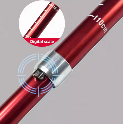 Collapsible walking sticks