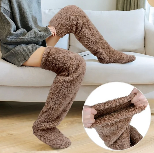 Fluffa - long cozy socks in soft fleece