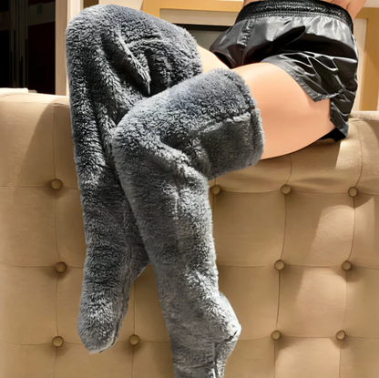 Fluffa - long cozy socks in soft fleece