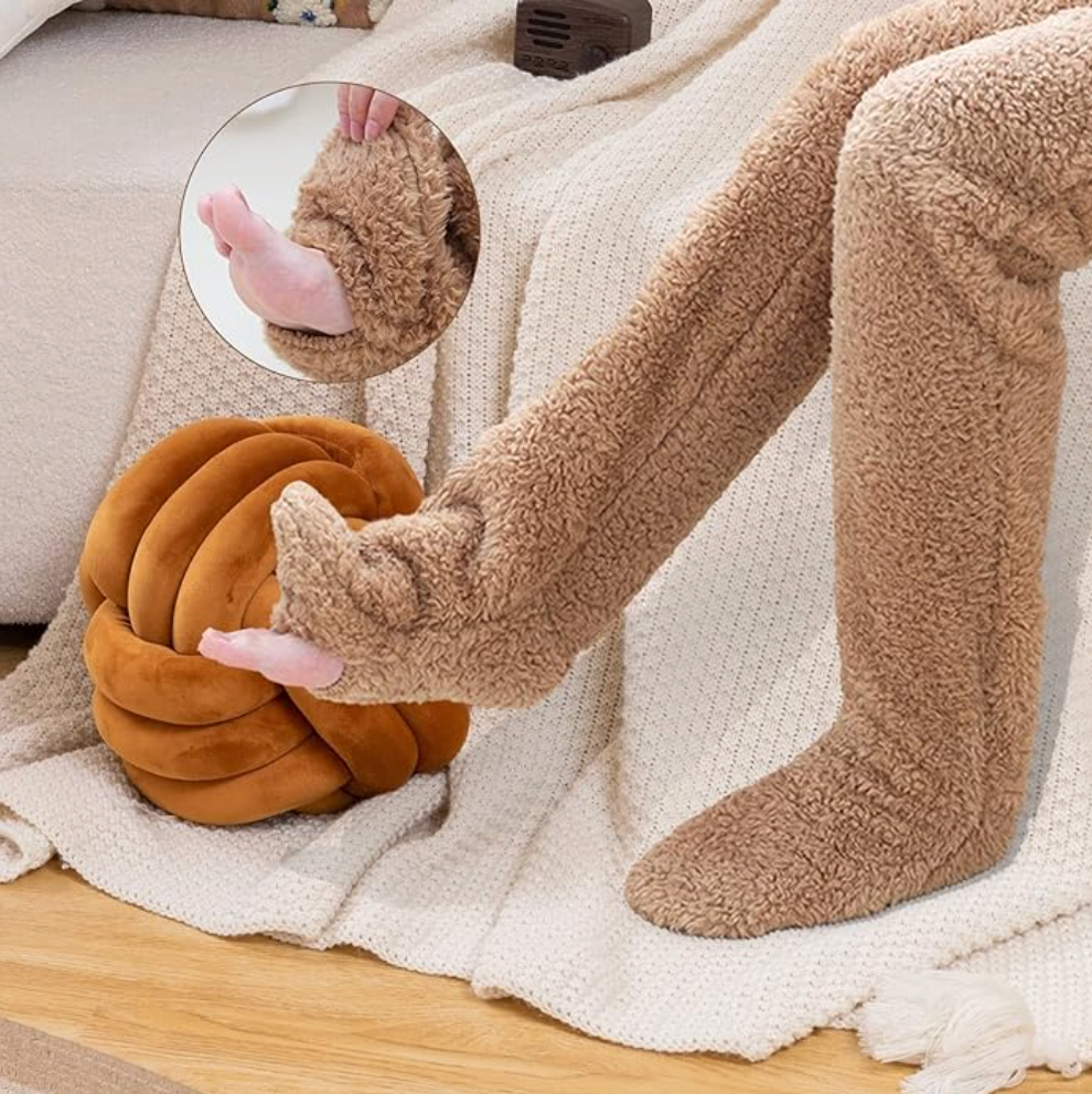 Fluffa - long cozy socks in soft fleece