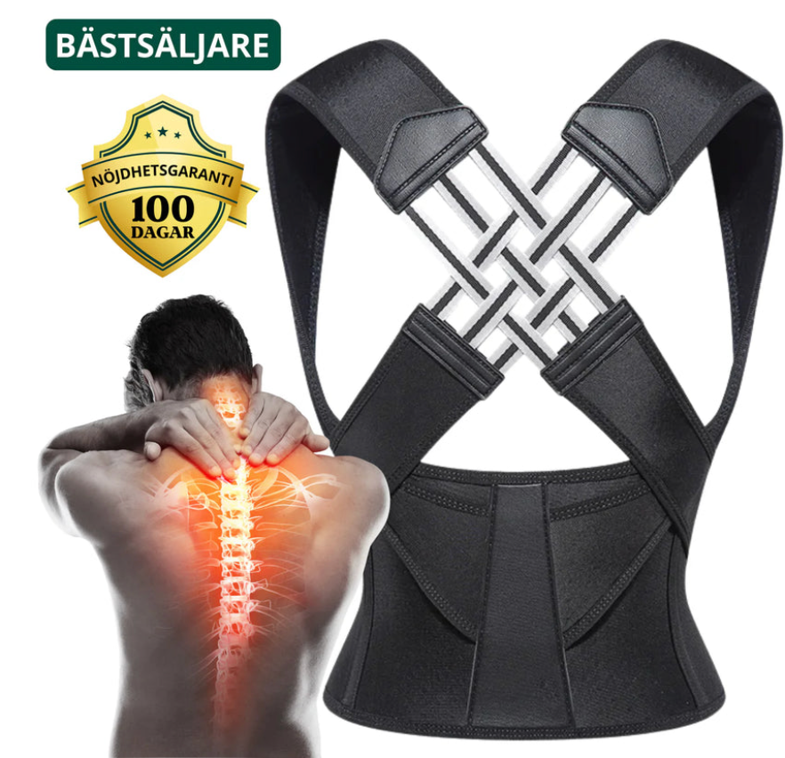Back Support - Relieves back pain and improves posture