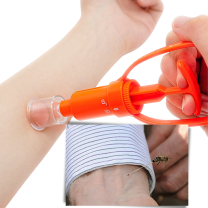 Bite-free – Suction pump for mosquito bites, insect stings and bites in nature