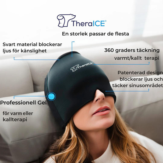 360° Migraine and Headache Mask - Cooling Gel Hood