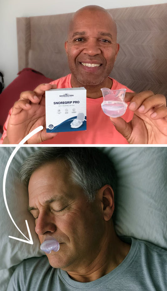 Snore Free Pro – Sleep quieter, breathe easier, wake up more alert.