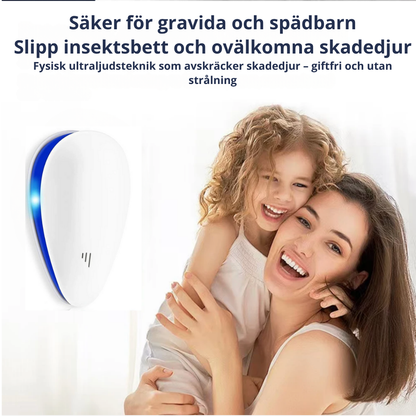 Ultrasonic repeller for insects