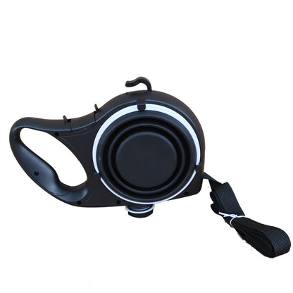 3-in-1 Dog leash with water holder and cup