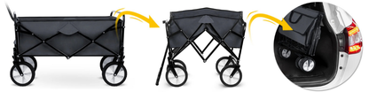 GoCarry Collapsible Cargo Trolley - For beach, garden & shopping