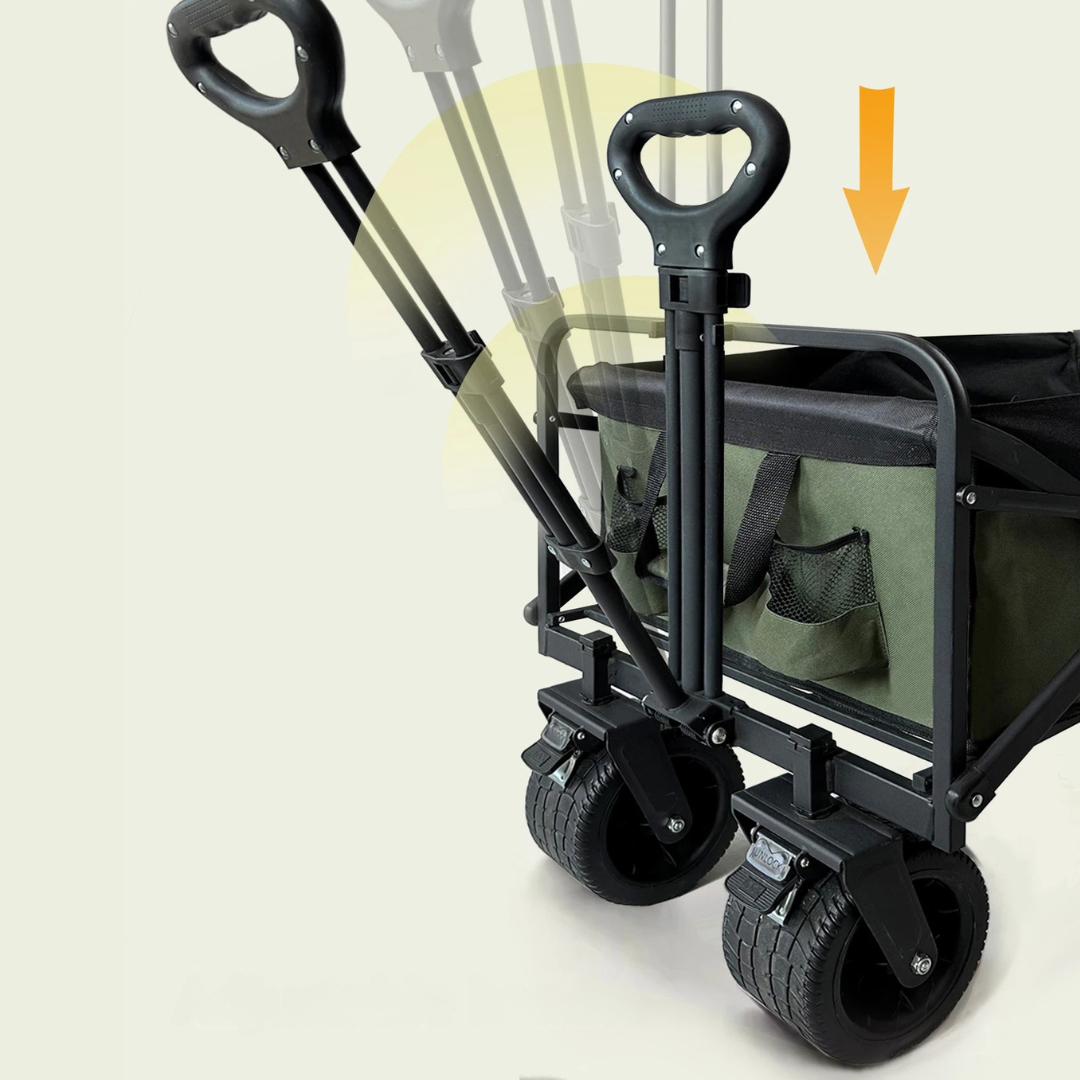 GoCarry Collapsible Cargo Trolley - For beach, garden & shopping