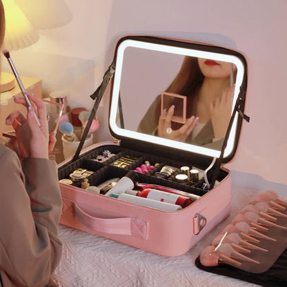 NordicGlow - make-up bag with LED lighting