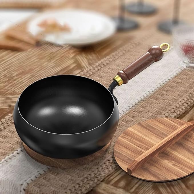 Cast iron pan – new generation hand-forged iron pan