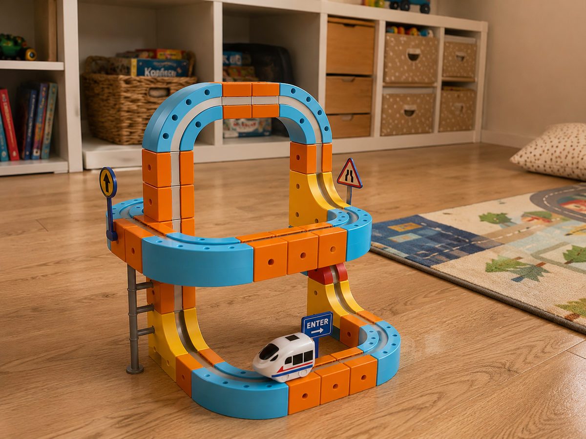 Magnetic Train Track