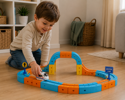 Magnetic Train Track