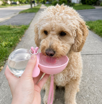 2-in-1 Water Bottle for Pets
