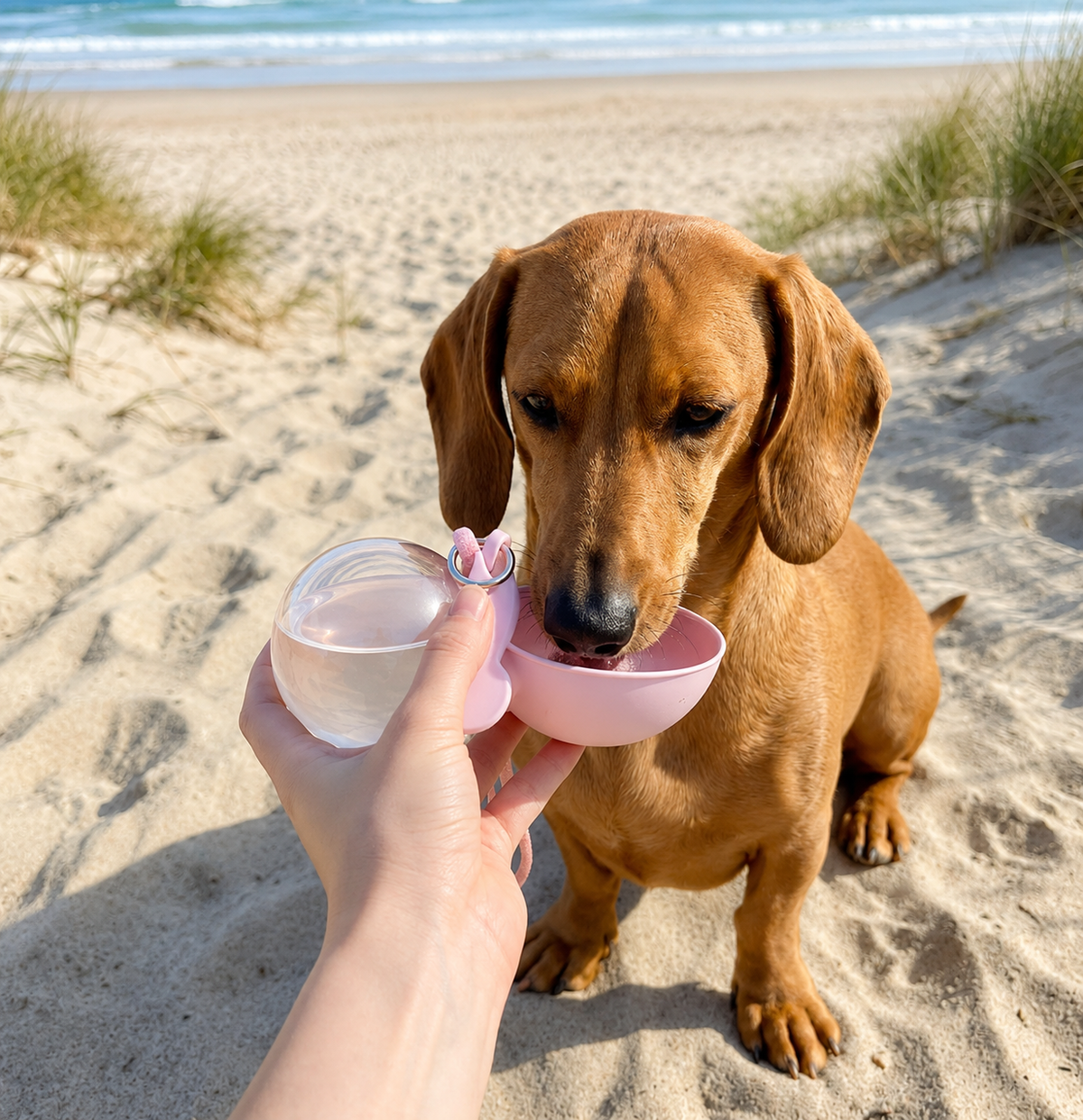 2-in-1 Water Bottle for Pets
