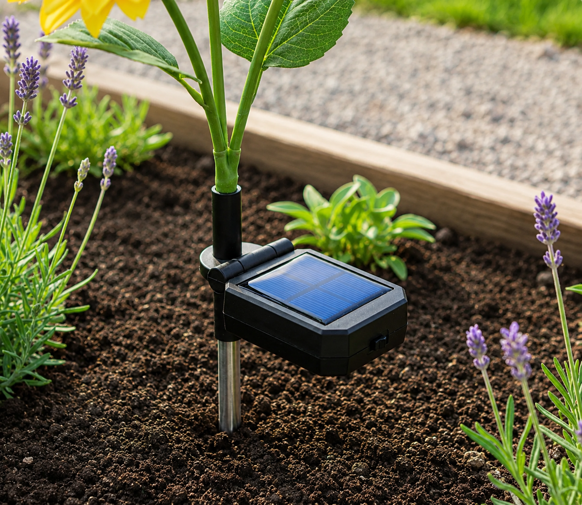 Sunflower Light – Atmospheric garden lighting with solar energy