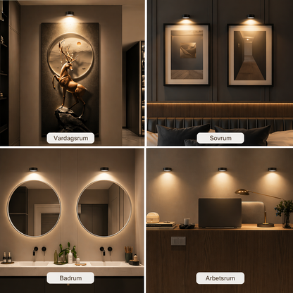 GlowFlex – Wireless magnetic lamp for flexible lighting