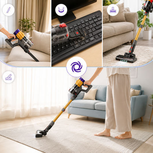 Cordless Vacuum Cleaner - Powerful cleaning without limitations