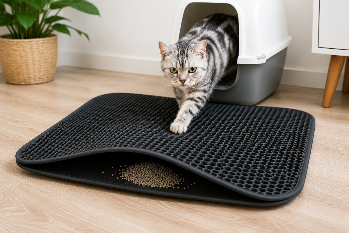 Litter mat – Sand-catching & water-repellent