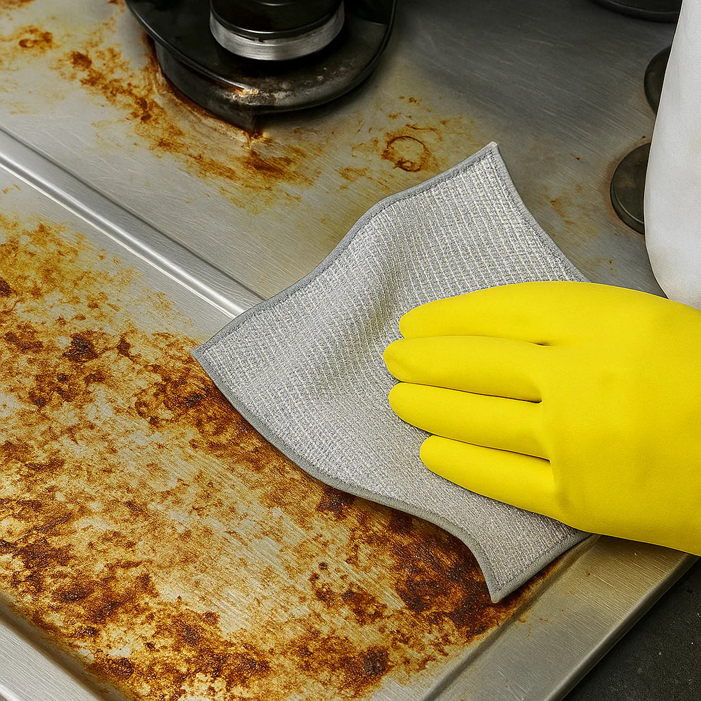 Purewipe Microfibre cloth for efficient and hygienic cleaning without chemicals