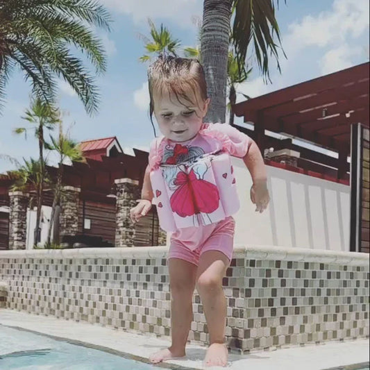3-in-1 floating swimsuit with UV protection SPF 50+