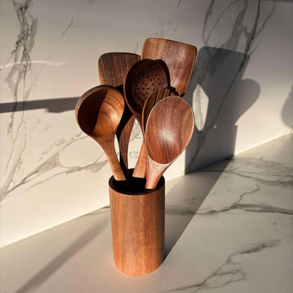 Nature's Choice™ Kitchen Utensils in Natural Wood