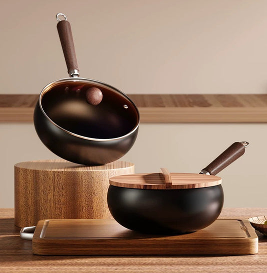 Cast iron pan – new generation hand-forged iron pan
