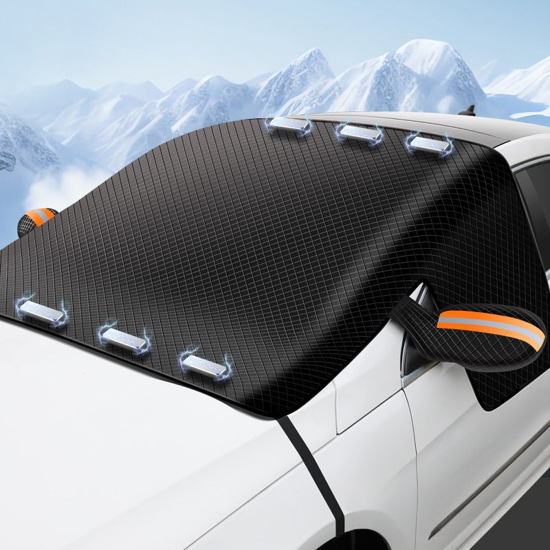 Premium magnetic snow and ice cover for car