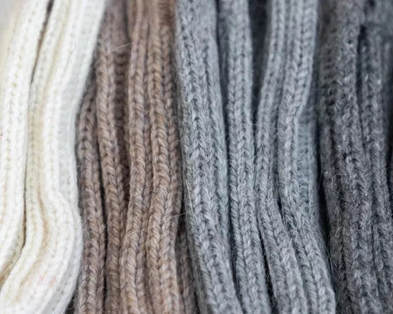 Alpaca Wool Socks - natural warmth for cold feet