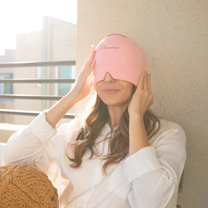 360° Migraine and Headache Mask - Cooling Gel Hood