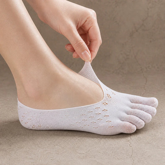 Premium Toe Socks 10-pack - Short, Breathable & Non-Slip