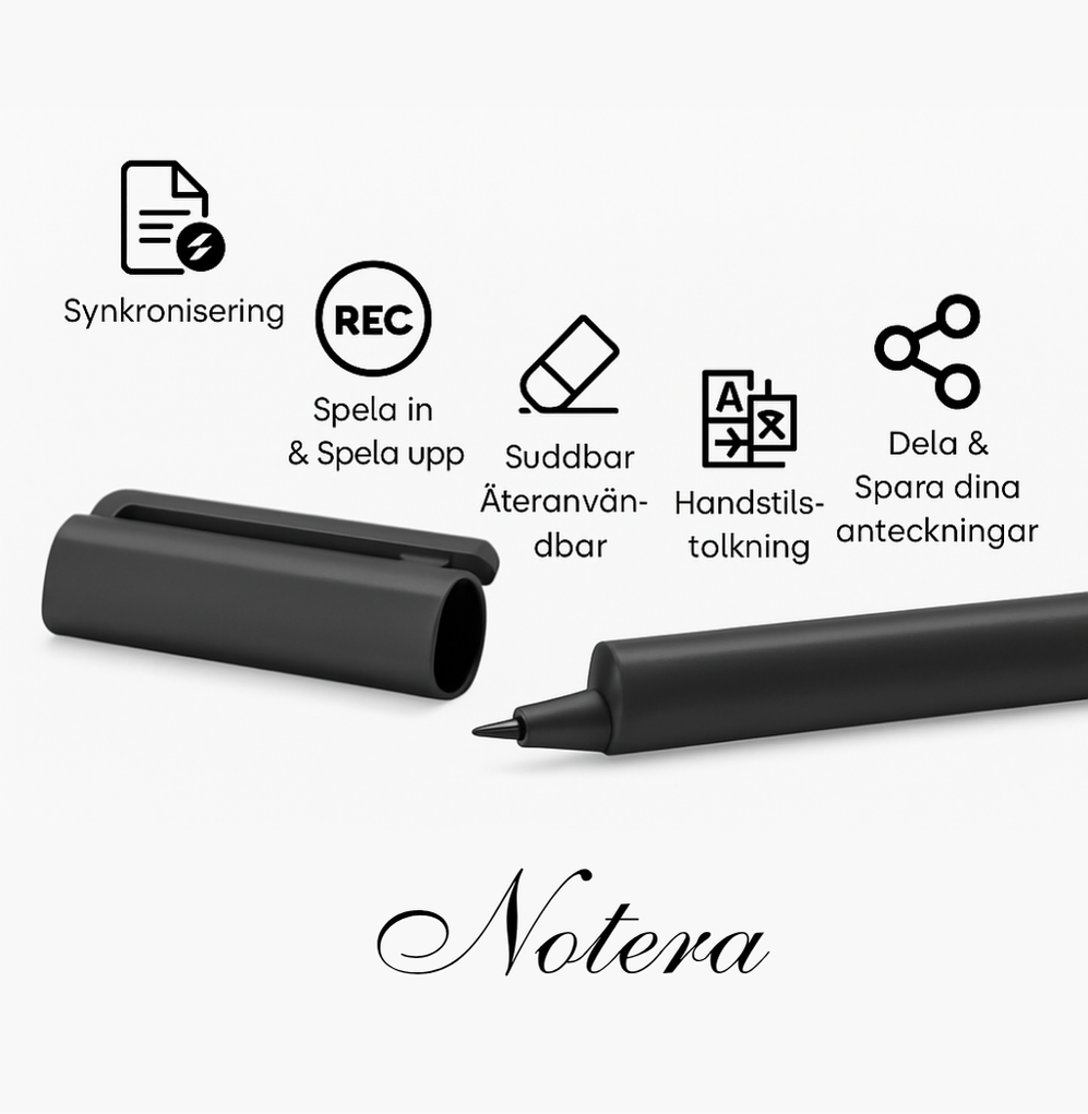 Note – Smart Digital Notebook with Pen and App