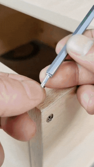 Double Pointed Nail 2-in-1 – Fast and Tool-Free Fastening Solution for Wood, Panel and Furniture Construction