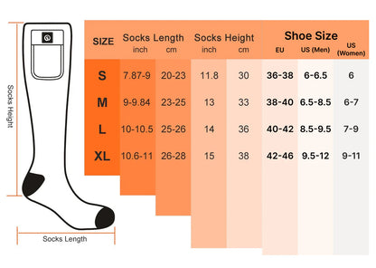 Heated socks Elite (4000mAh)