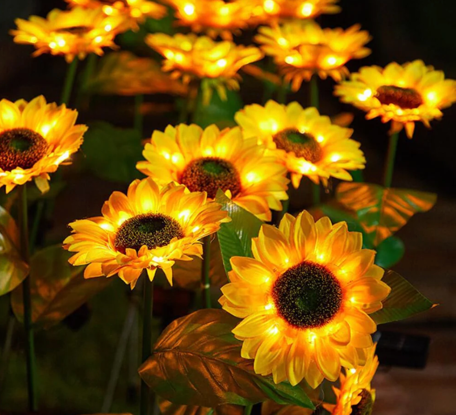 Sunflower Light – Atmospheric garden lighting with solar energy