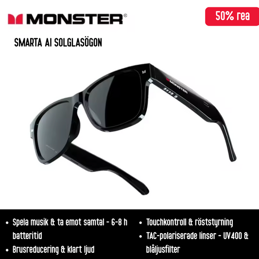 Monster Airmars S01 – the AI ​​sunglasses that give you freedom, function and style