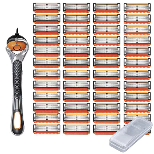 6-Blade Razors in 24/48-packs