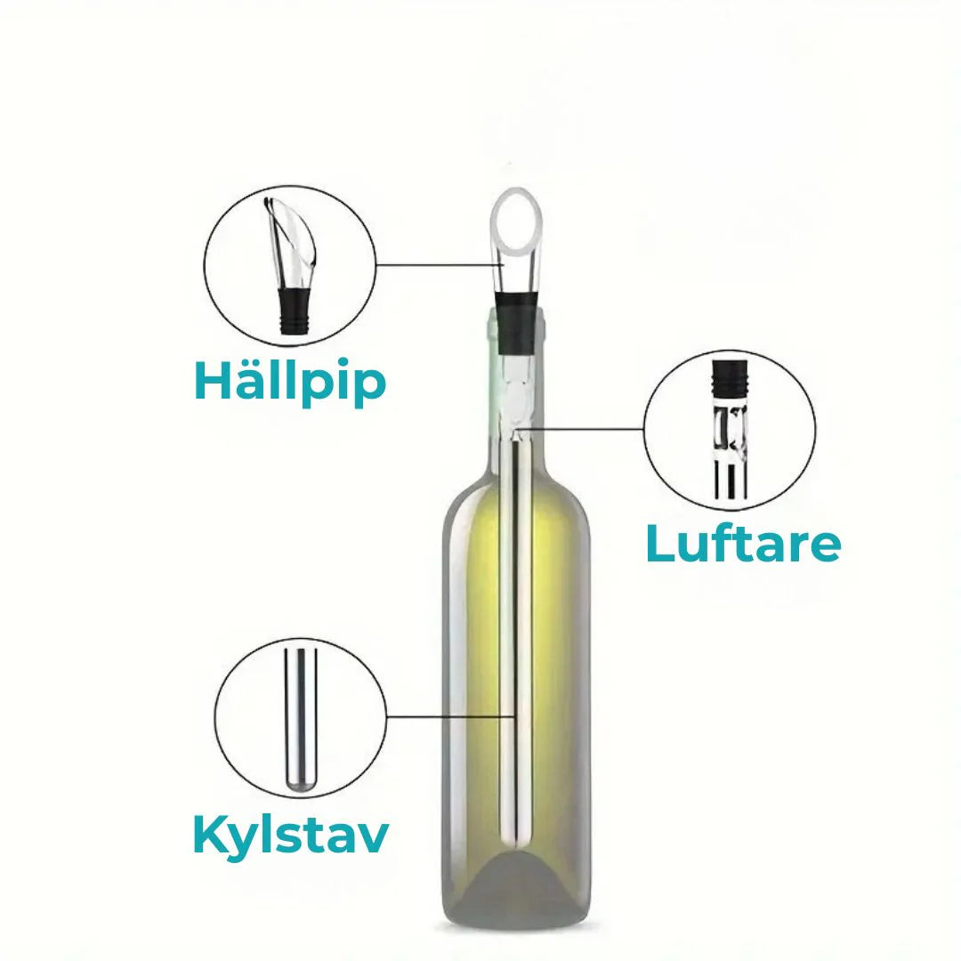 Premium Wine Cooler – Always a perfectly chilled drink, without ice or spillage