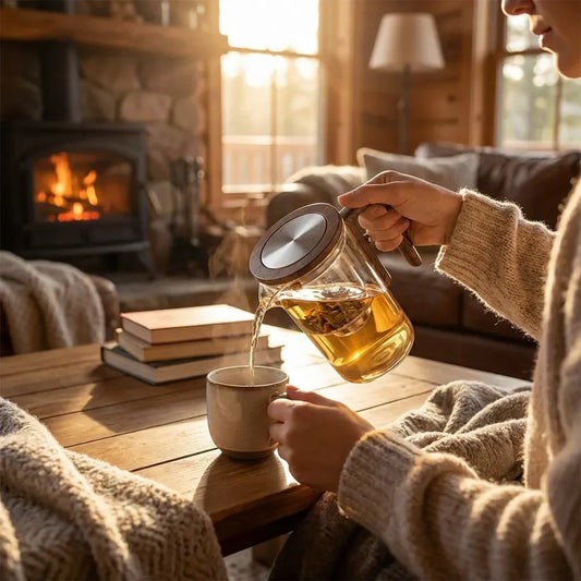 Seren Walnut Teapot