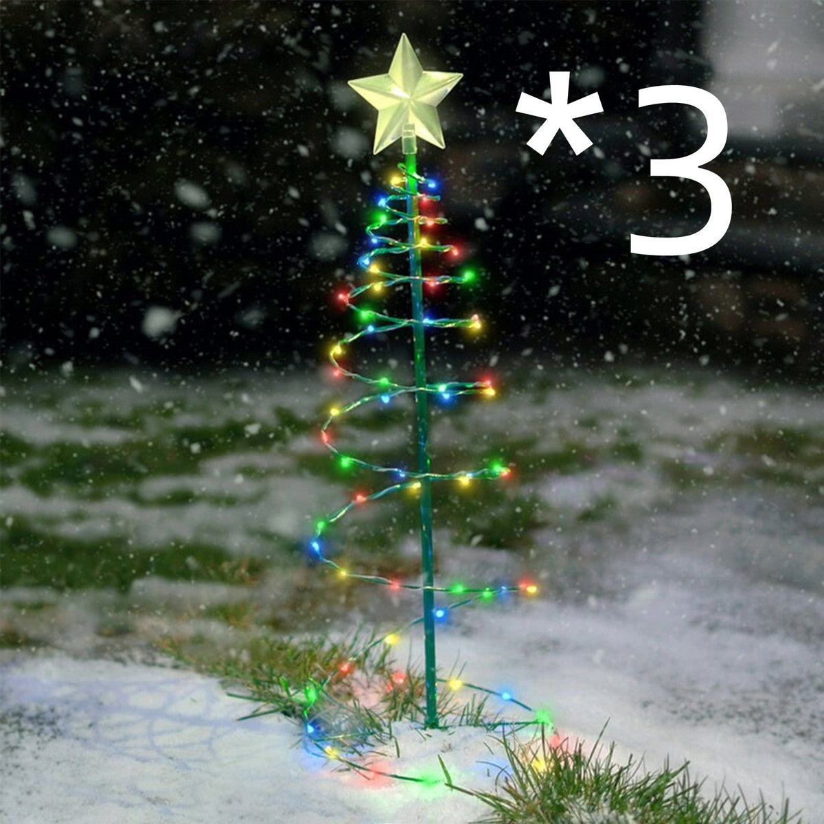 Solar Powered Outdoor Tree