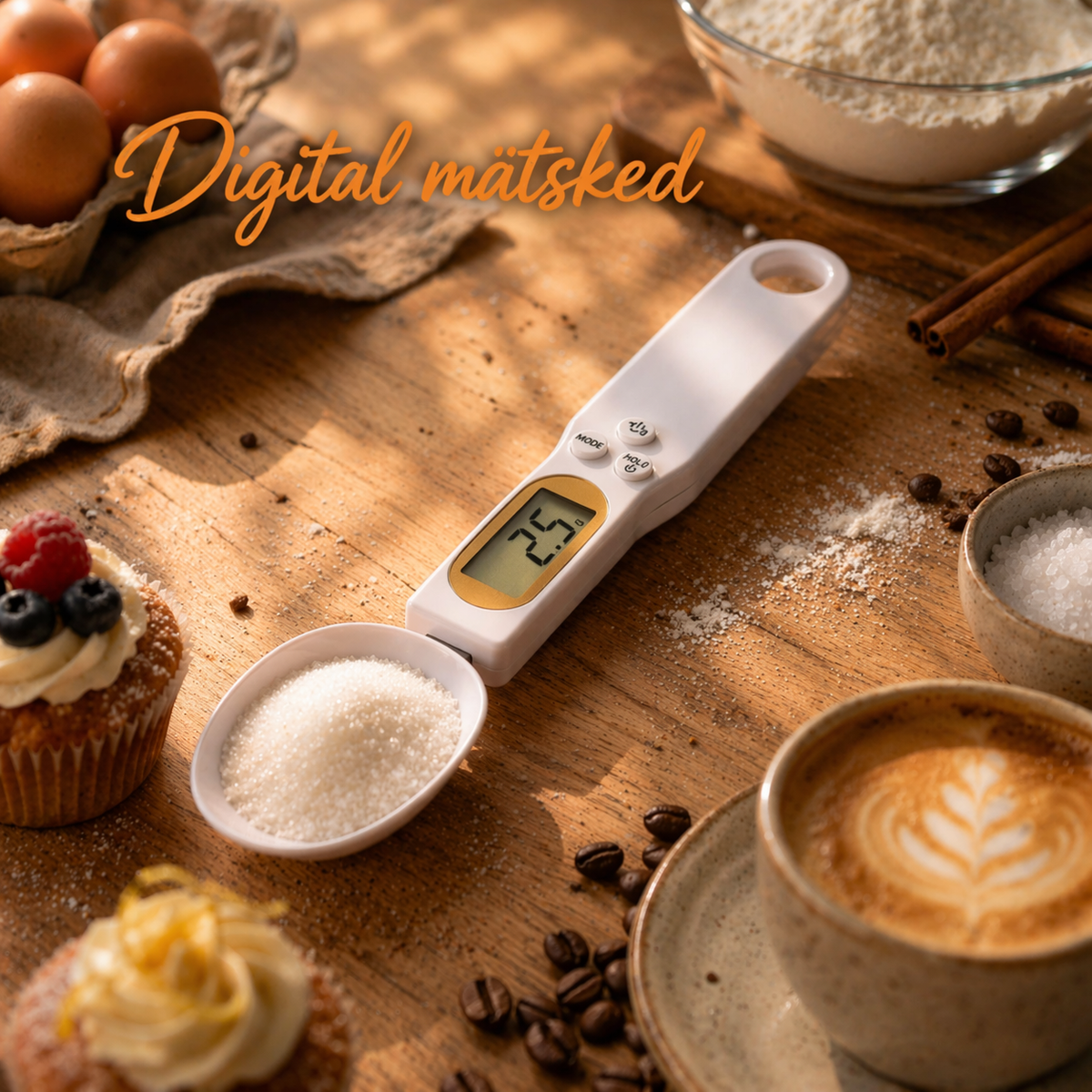 Digital measuring spoon with precision you can trust
