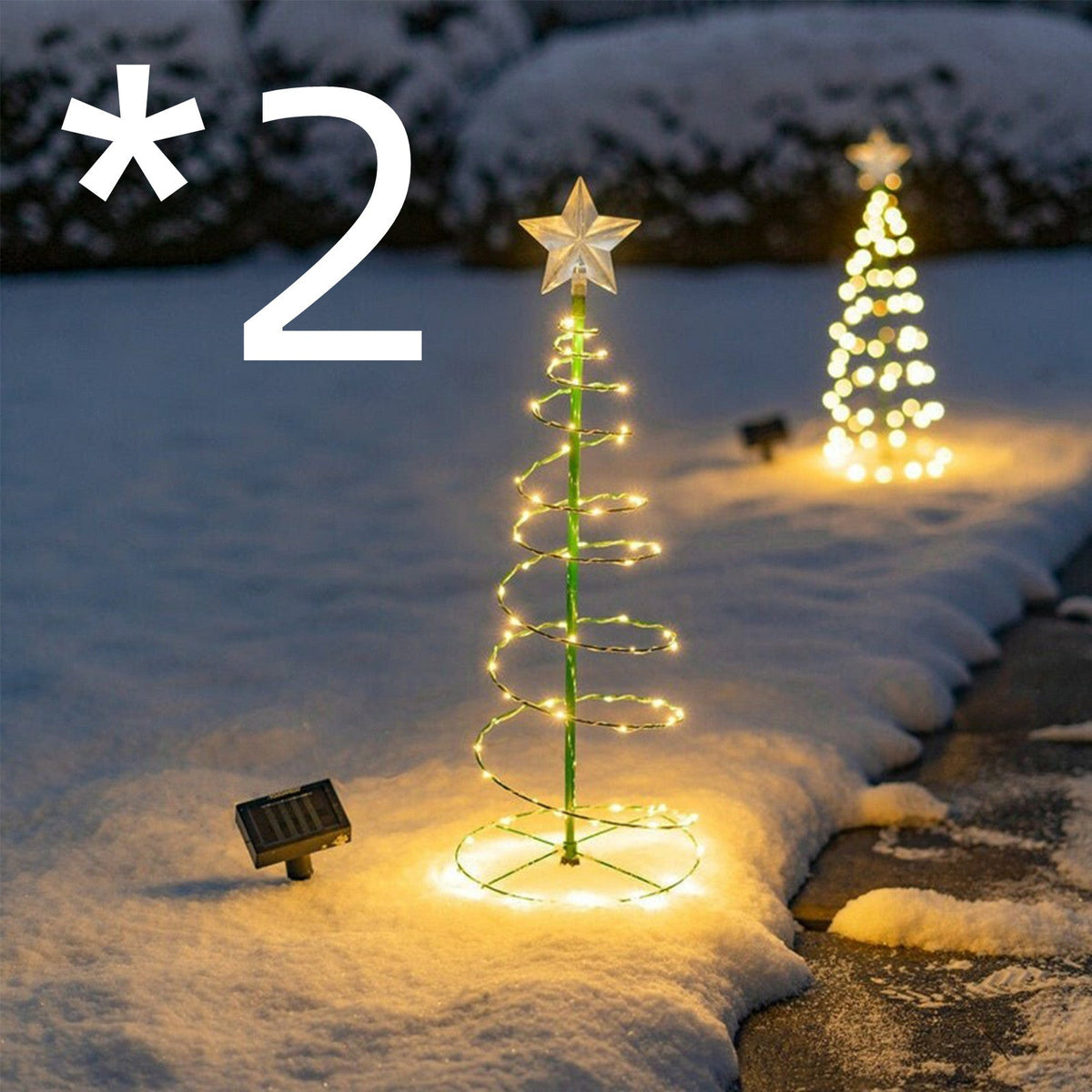 Solar Powered Outdoor Tree